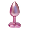 Korek analny Gleaming Love aluminium różowy mały