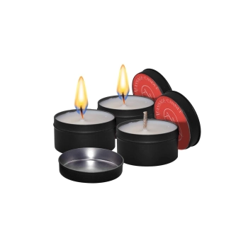 AMOUR MASSAGE CANDLE SET OF 3 SCENTS
