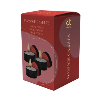 AMOUR MASSAGE CANDLE SET OF 3 SCENTS