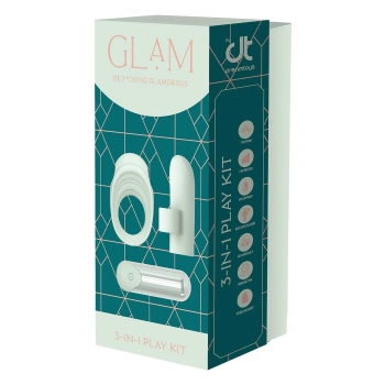 Zestaw Glam 3w1 Dream Toys silikonowy USB