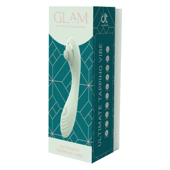 Wibrator tappingowy Glam Ultimate Dream Toys silikonowy USB 23 cm