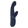 Wibrator króliczek duo Hestia ciemnoniebieski silikonowy USB 21 cm Dreamtoy