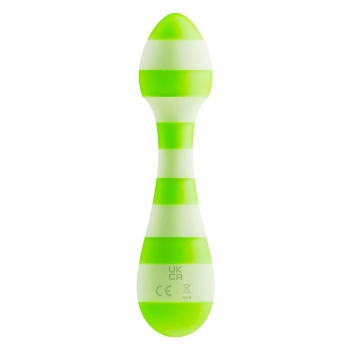 Wibrator wand Glitz Green Girl zielony USB 14,5 cm