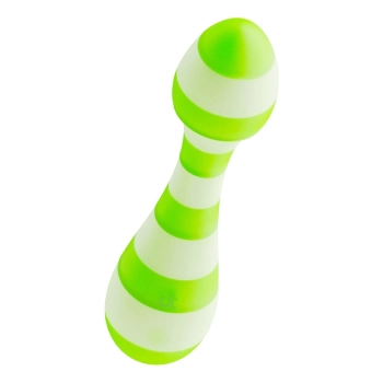 Wibrator wand Glitz Green Girl zielony USB 14,5 cm