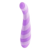Wibrator punktu G Glitz Purple Pleasure fioletowy USB 15,7 cm