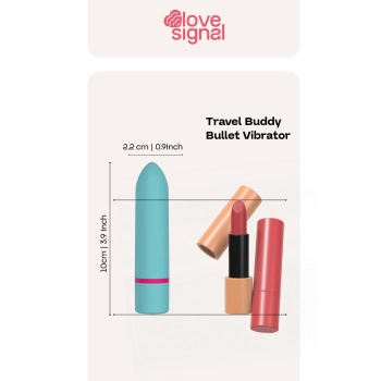 Wibrator bullet Travel Buddy Dream Toys 10 cm USB
