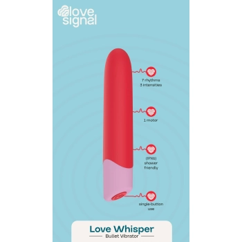 Wibrator silikonowy Love Whisper Dream Toys USB