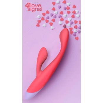 Wibrator króliczek Double Beat Dream Toys silikonowy USB