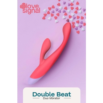 Wibrator króliczek Double Beat Dream Toys silikonowy USB