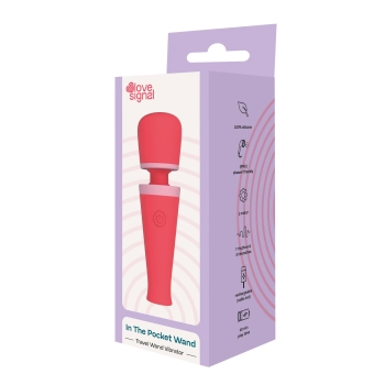 Wibrator silikonowy In The Pocket Wand Dream Toys USB