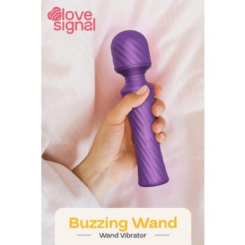 Masażer wibrujący Dream Toys Buzzing Wand silikonowy USB