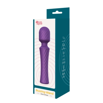 Masażer wibrujący Dream Toys Buzzing Wand silikonowy USB