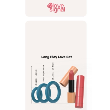 Zestaw pierścieni silikonowych Dream Toys Long Play Love Set