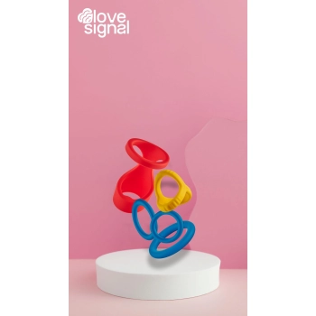 Zestaw pierścieni silikonowych Dream Toys Long Play Love Set