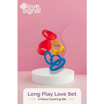 Zestaw pierścieni silikonowych Dream Toys Long Play Love Set