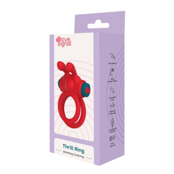 Pierścień erekcyjny wibrujący Dream Toys Thrill Ring USB