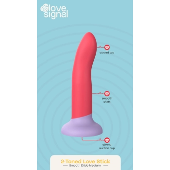 Realistyczne dildo silikonowe Dream Toys Love Stick Medium 17 cm