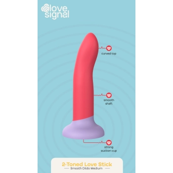 Dildo realistyczne Dream Toys Love Signal silikonowe 20.5 cm