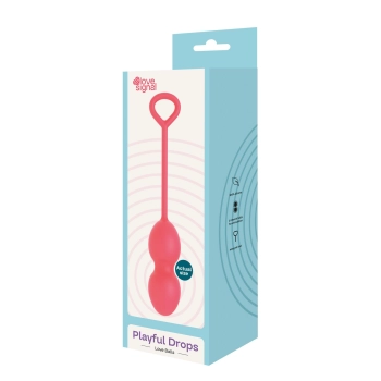 Kulki miłosne Playful Drops Dream Toys silikonowe 17,5 cm