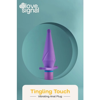 Korek analny wibrujący Tingling Touch Dream Toys silikonowy 13 cm USB