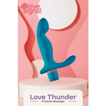Masażer prostaty Love Thunder Dream Toys silikonowy USB 15 cm
