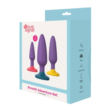 Zestaw silikonowych korków analnych treningowych Dream Toys