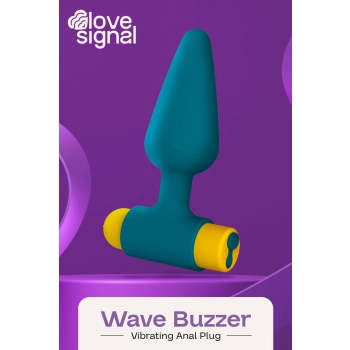 Korek analny wibrujący Wave Buzzer Dream Toys silikonowy USB 10 cm