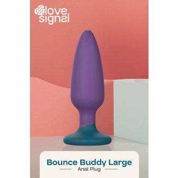 Korek analny Bounce Buddy Large silikonowy 13 cm