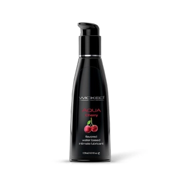 Lubrykant smakowy wiśniowy Wicked Aqua 120ml