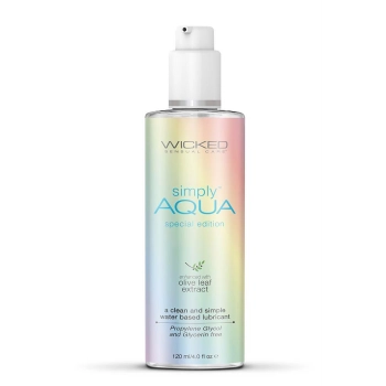 Lubrykant na bazie wody Wicked Simply Aqua Special Edition 120 ml