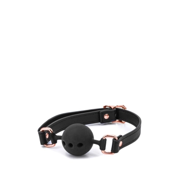 BONDAGE COUTURE BALL GAG  BLACK