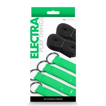 ELECTRA BED RESTRAINT STRAPS GREEN