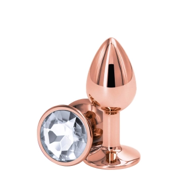 REAR ASSETS ROSE GOLD SMALL CLEAR