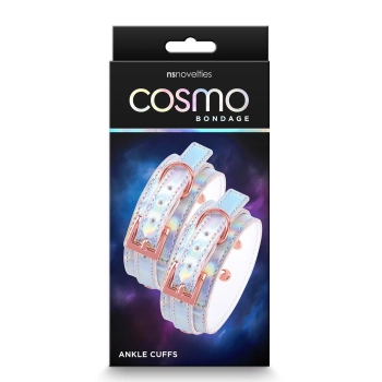 COSMO BONDAGE ANKLE CUFFS RAINBOW
