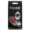 CRYSTAL DESIRES RED HEART SMALL