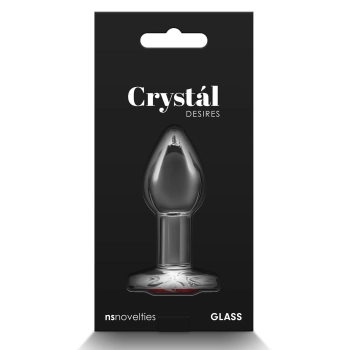 CRYSTAL DESIRES RED HEART SMALL
