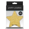 PRETTY PASTIES GLITTER STARS BLACK GOLD 2 PAIR