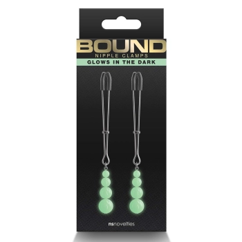 BOUND NIPPLE CLAMPS G2 GUNMETAL
