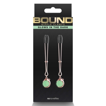 BOUND NIPPLE CLAMPS G1 ROSE GOLD