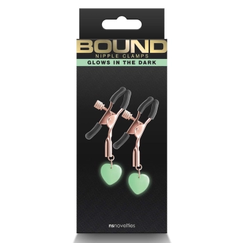 BOUND NIPPLE CLAMPS G3 ROSE GOLD
