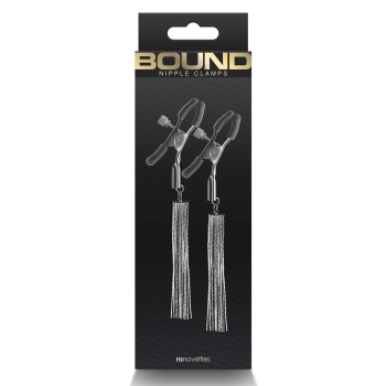 BOUND NIPPLE CLAMPS D2 GUNMETAL