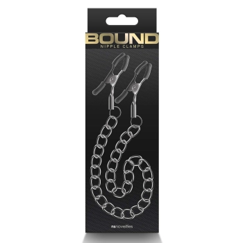 BOUND NIPPLE CLAMPS DC2 GUNMETAL