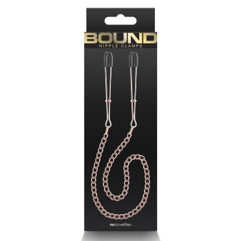 BOUND NIPPLE CLAMPS DC3 ROSE GOLD