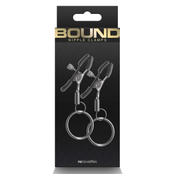 BOUND NIPPLE CLAMPS C2 GUNMETAL