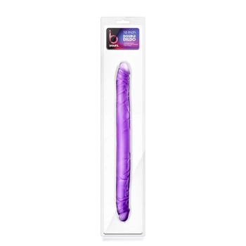 Dildo podwójne fioletowe 41 cm Blush B Yours