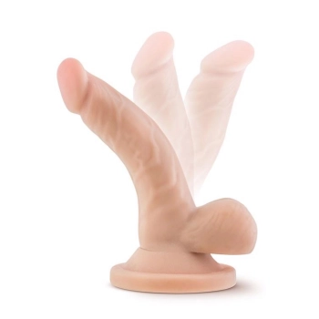 Dildo realistyczne Blush Dr Skin 4 inch mini cieliste TPE