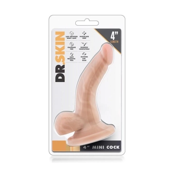 Dildo realistyczne Blush Dr Skin 4 inch mini cieliste TPE
