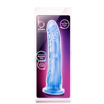 Dildo B Yours Sweet N Hard 6 niebieskie PVC 4,6 cm