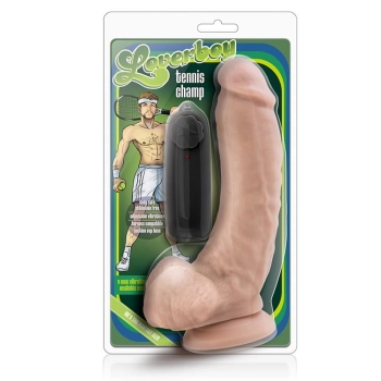 LOVERBOY TENNIS CHAMP 9INCH COCK VANILLA
