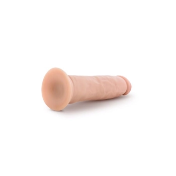 Dildo realistyczne Dr Skin Blush waniliowe 9 5 cala PVC